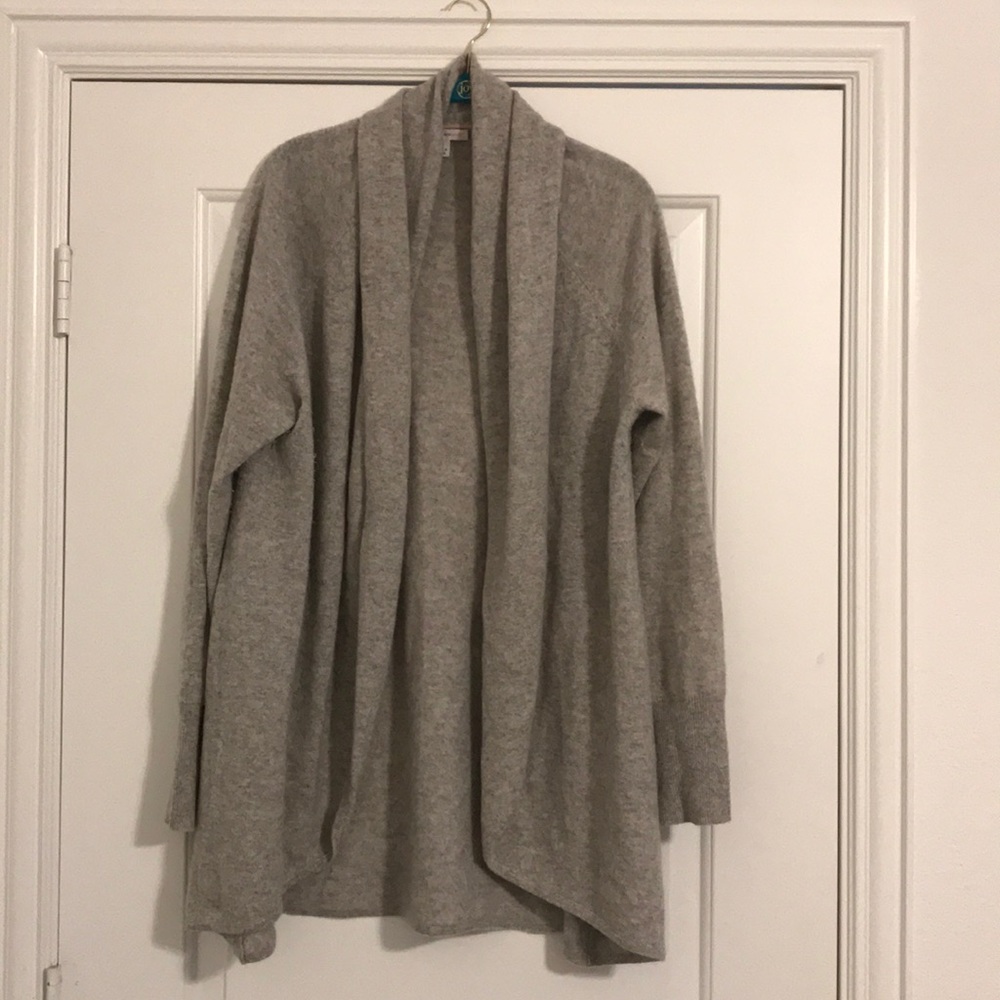 Isaac Mizarhi Cashmere Gray Cardigan